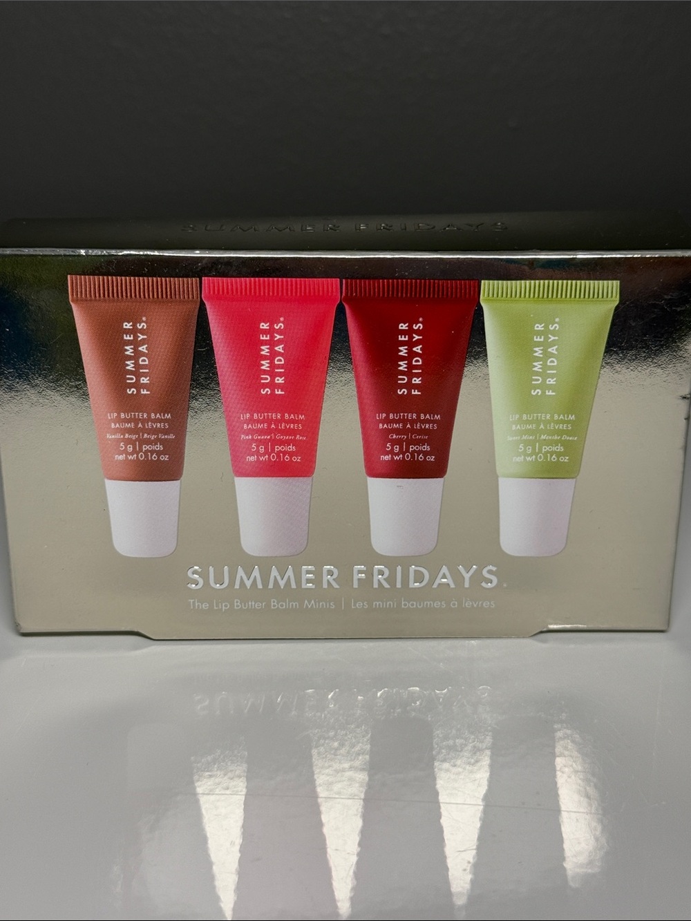 SUMMER FRIDAYS Lip Butter Balm Minis  new/unopened